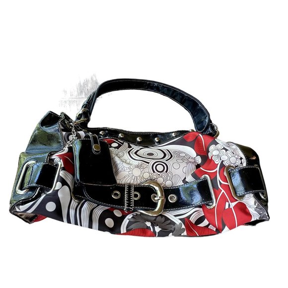 Kathy Van Zeeland Handbags - Kathy Van Zeeland colorful and fun shoulder bag, medium size